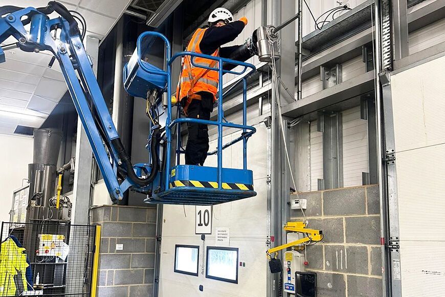 Industrial sectional door service