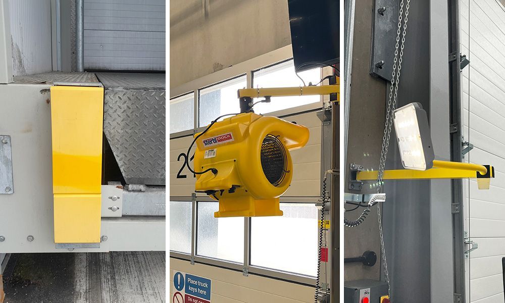 Loading bays accessories LED lights