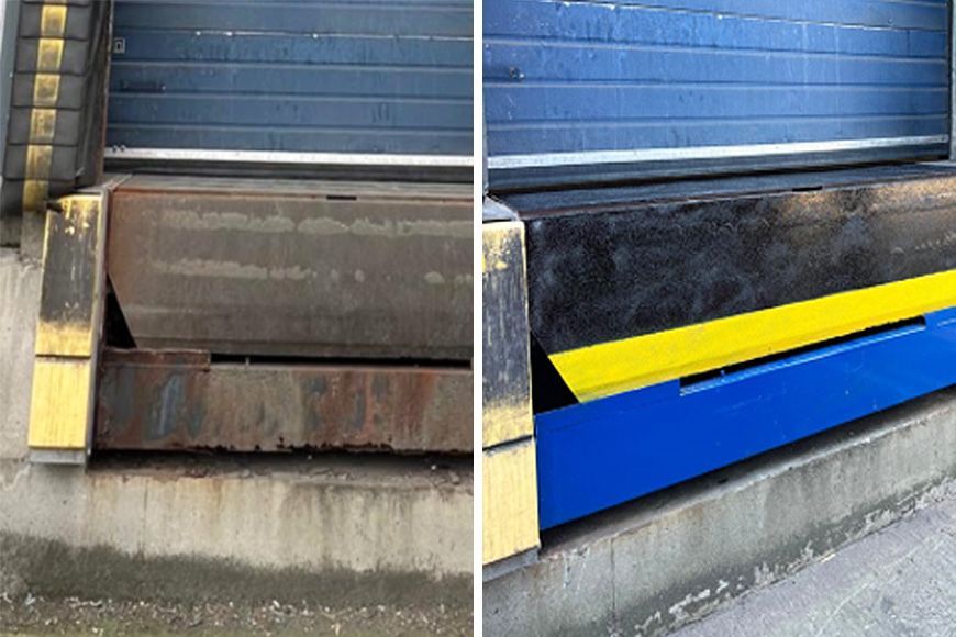 Stertil Stokvis dock leveller repair